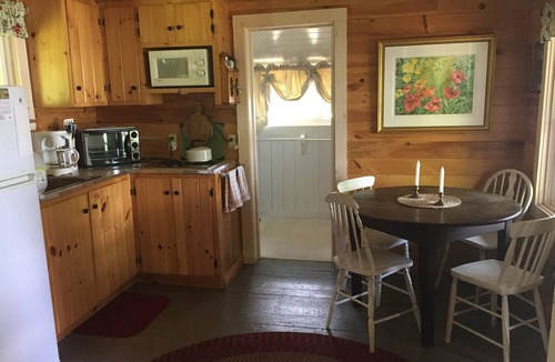Industry Cabin | Metz Camp - Very private atop a knoll with view of beautiful Clearwater Lake.