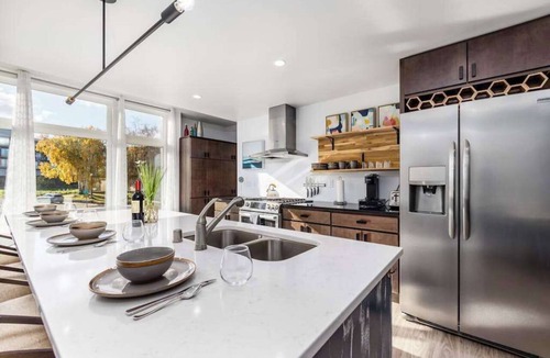 South Addition House | Modern Art Townhome | Design Forward | Balcony