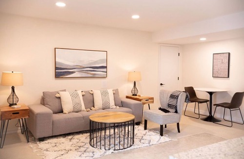 Briargate Apartment | Modern Rustic Retreat - gorgeous, private walkout
