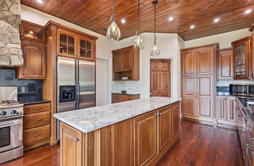 Lansing Ski Chalet | Mount Ever After-Mountain home with hot tub, game room, and views