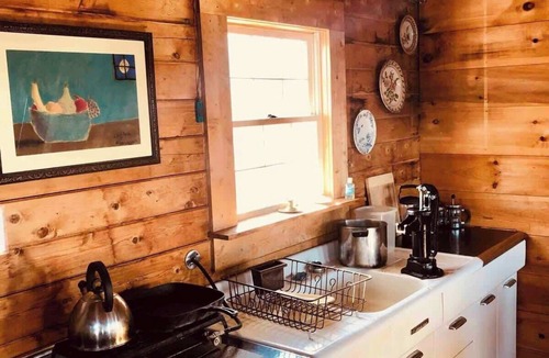 Monmouth House | Naughty Dog Private Island Log Cabin