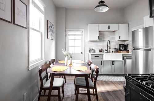 Little Italy Apartment | NEW! Mid-Century Modern Retreat in Little Italy near CWRU and Cleveland Clinic