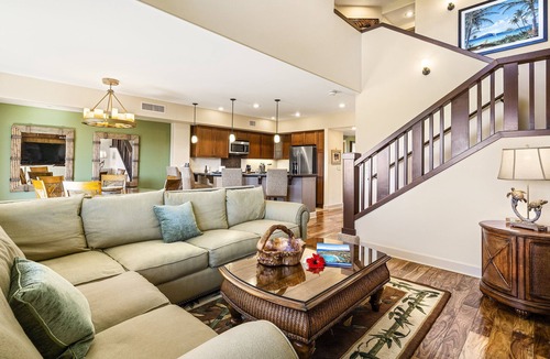 Waikoloa Condo | 🏖️Ocean View Townhome w/2 Lanais + BBQ | Hali'i Kai