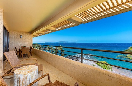 Wailea Condo | Oceanfront Maui condo w/pool, hot tub and lanai views