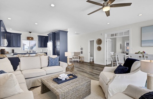 Village of Stump Sound House | Oceanfront home w/Relaxing views! Pet Friendly