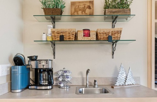 Foscoe Condo | Peaceful Timber Views, Fireplaces, Decks & Comfort