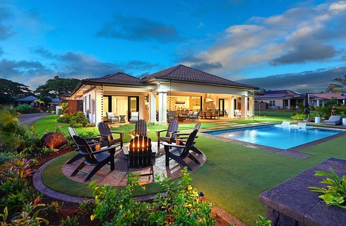 Kukuiula House | Perfection in Poipu: Brand new luxury home, ocean views, pool+spa
