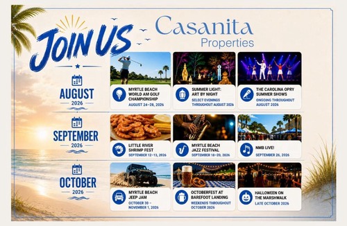 Downtown Myrtle Beach House | Playa Castillo by Casanita - Lux Oceanfront 3BR Suite