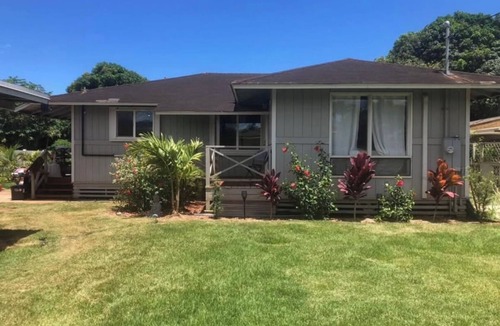Waialua House | Pool! Three blocks to the beach.Family friendly A/C. 30 day rental - DM inquire