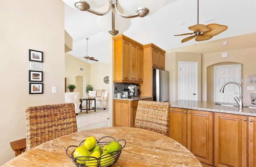 Caloosahatchee Villa | Pretty Waterfront Home w/Heated Pool/Spa + Tiki