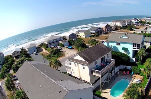 Surf City House | Private Pool - 5 BD 3.5 BA - Ocean view - 2nd Row - de Lime & de Coconut