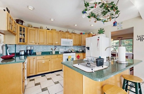 Center Ossipee House | Private spacious mountain view w/beach rights, hot tub, spacious deck & firepit