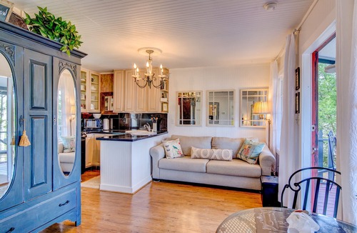 Otto Cottage | Quiet Secluded, Mountain view Cabin w/4 Private Falls & Trails!