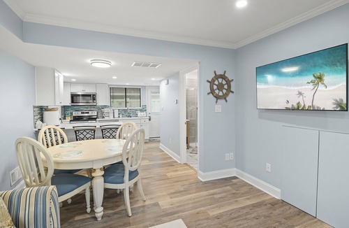 North Ocean City House | REMODELED - 2 Bedrm 2 Bath Bayside Townhome on Canal with Pool across from Mall