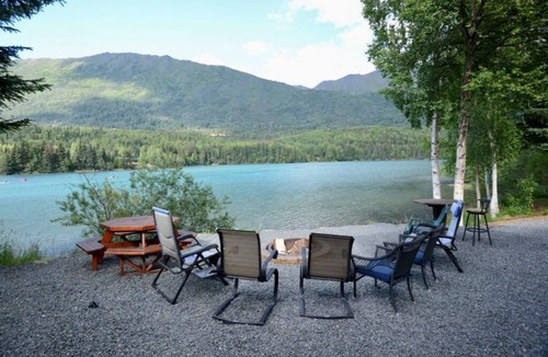 Cooper Landing House | Russian River House is located on the Kenai River, Cooper Landing AK.
