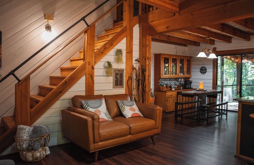 Jasper Cabin | Rustic Mountain Retreat, 3BR, Game Room, Patio, Community w/Amenities