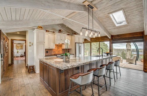 Spring Grove House | Secluded Fox Lake Paradise: 15 Acres, Hot Tub, Game Room, Trails. Sleeps 13