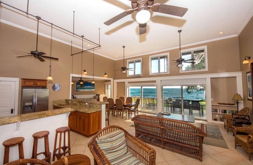 Kekaha House | Secluded Oceanfront Villa with Spectacular Views of Kekaha Beach in Kauai, Hawaii