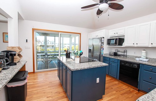 Whalehead Beach House | Semi-Oceanfront, Private Pool, H Tub, Pool Table, WL864, Porch Coffee Paradise