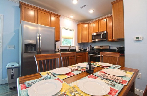 Bryson City Cottage | Sitting on the Rock, Modern Creekside Cottage in Bryson City.