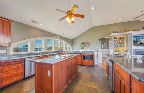 Wind Over Waves House | Soundfront Salvo Home w/Saltwater Pool, Hot Tub, Elevator, Theater, Tiki Bar