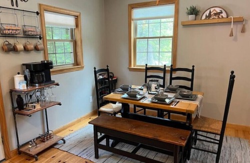 Thornton House | Spacious White Mt. Cabin - Outdoor Fireplace, Patio, Grill