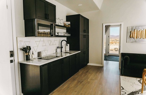 Study Butte-Terlingua Cabin | Stardust Big Bend Luxury A-Frame#3 with a fab view