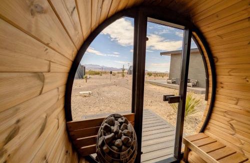 Study Butte-Terlingua House | Stardust Big Bend Luxury A-Frame#2 with a fab view