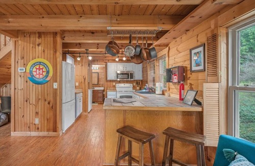 Vein Mountain Cabin | Sugar Hill Cabin 45 Min to Asheville Hot Tub Fire pit