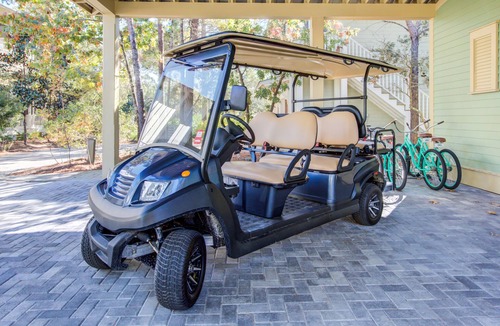 Watercolor House | The WaterColor Escape You've Been Dreaming Of – Remodeled Kitchen/Golf Cart