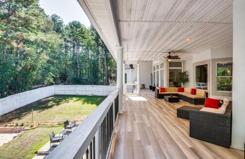 Ellenwood House | Theater Room + Gazebo: Luxury Retreat in Ellenwood