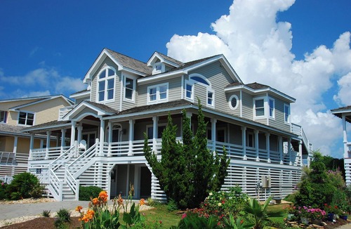 Nags Head House | Tranquil Turtle at The Village at Nags Head, Private Pool, Hot Tub & Elevator Access