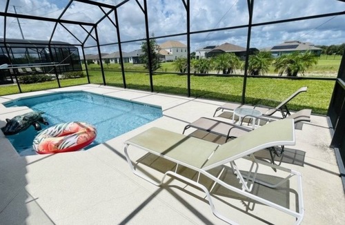 Davenport Villa | Updated Pool Villa Providence Golf Club Near Disney World Bright & Clean