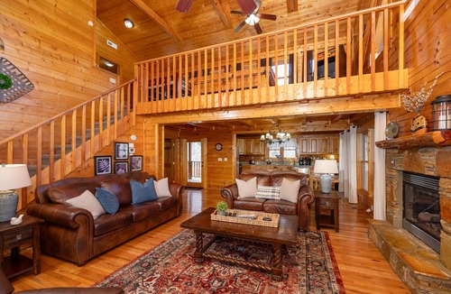 Sevierville Cabin | W/C Access w/Roll-in Shower! Hot Tub, Pool Table, Arcade Game, Resort Pool