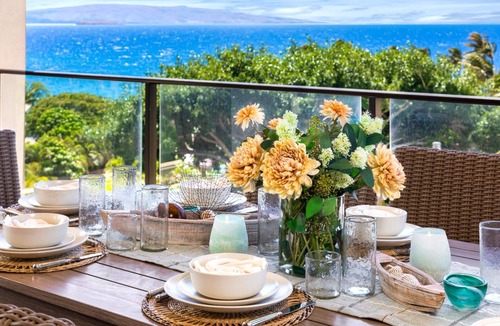 Wailea Condo | Wailea Beach | Oceanfront 6 BR, Sleeps 12 | Car Incl. w/6+ Nights | WBV ML-3485 by KBM