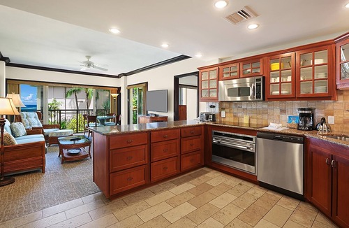 Wailua Condo | Waipouli Beach Resort Partial Ocean 2 BD 3 BA