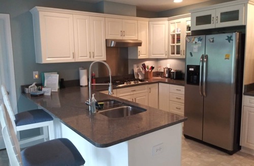 Wilmington House | Waterfront home. Pier, kayaks, bicycles, privacy. Near beaches, city activities.