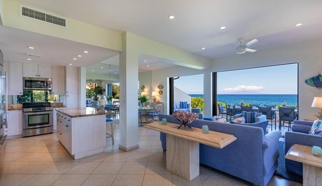 3BD Oceanfront - Great for Families | Makena Surf F112