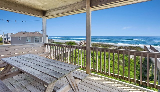 3br Oceanfront Duplex, views, sunrise!