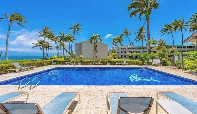 August Special! Unwind in an Ocean-View Condo with Private Balcony & Shared Pool