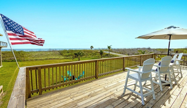 Beachfront Grand Isle Retreat | Sleeps 10 by Shaw South in Grand Isle