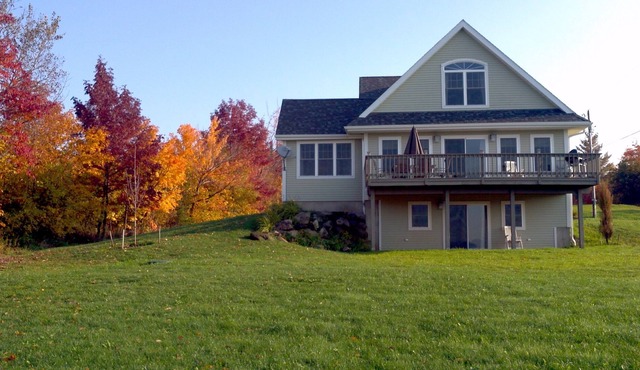 Beautifully situated vacation rental with great view of Willoughby!