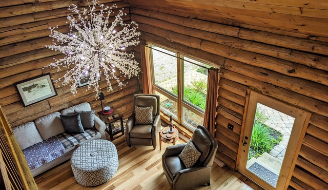 Charming hand built log-cabin in beautiful southeastern Wisconsin in Salem