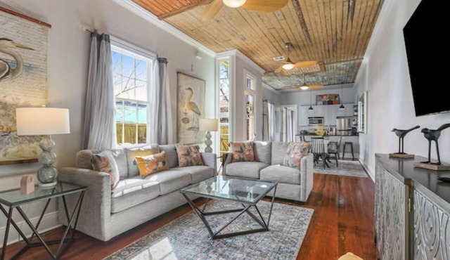 Charming Historic Shotgun House minutes to FQ/CBD