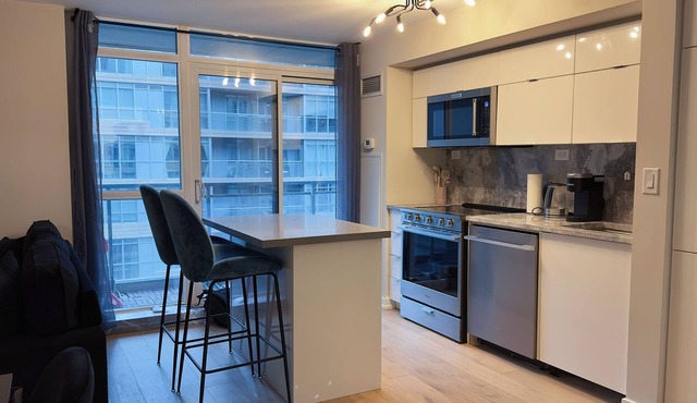 Downtown 2 bedroom Gem with Free Parking in Toronto