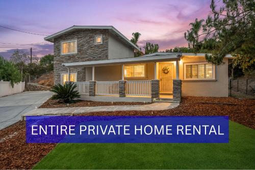 Entire Private Home with 6 Beds, King Bed, 6 Parking, Big Yard, 4 Bedrooms 2 Bathrooms, Available Now in Spring Valley
