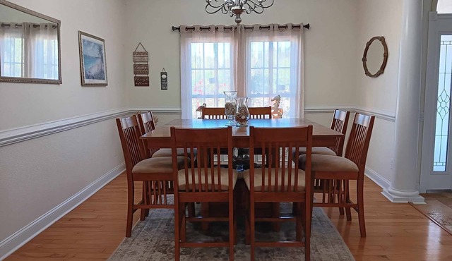 Expansive haven nestled in a serene country setting!