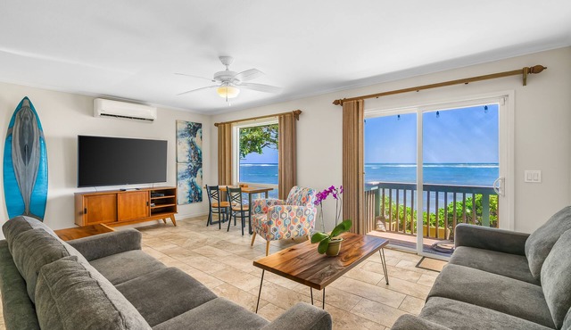 Exquisite Oceanfront Home, 4 Bedrooms, 2 Baths, Central A/C, Sleeps 8
