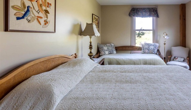 Family-Friendly Room on a Farmstead Resort in Kennebec County, Maine