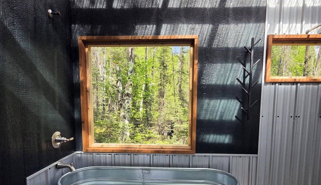 Glamping in the trees